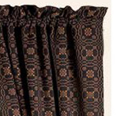 Black Mustard Lover㦙??S Knot Jacquard Drapery 86